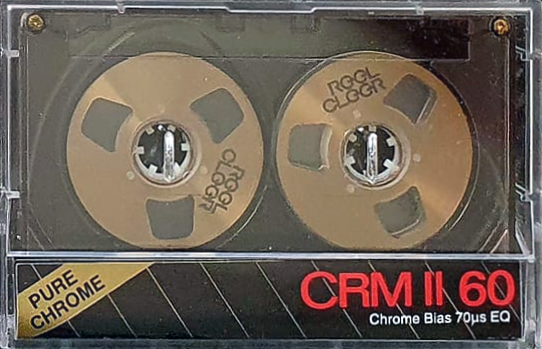 Compact Cassette Reel Cleer CRM II 60 Type II Chrome 1984 USA