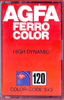 Compact Cassette AGFA Ferrocolor 120 Type I Normal 1978 Europe