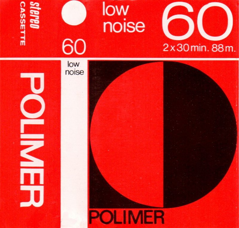 Compact Cassette Polimer 60 Type I Normal 1979 Hungary