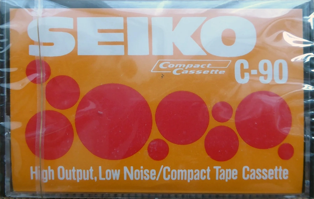 Compact Cassette Seiko 90 Type I Normal Hong Kong