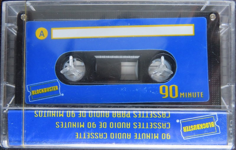 Compact Cassette Blockbuster 90 Type I Normal North America