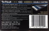 Compact Cassette Fuji DR-II 100 Type II Chrome 1992 North America
