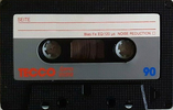 Compact Cassette Tecco 90 Type I Normal Germany