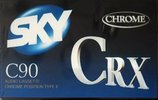 Compact Cassette Sky CRX 90 Type II Chrome 1996 UK