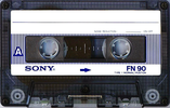 Compact Cassette Sony FN 90 Type I Normal 1985 North America
