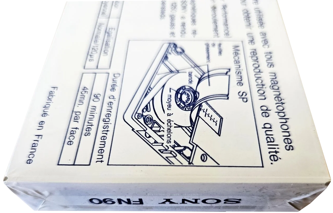 Compact Cassette Sony FN 90 Type I Normal 1985 North America