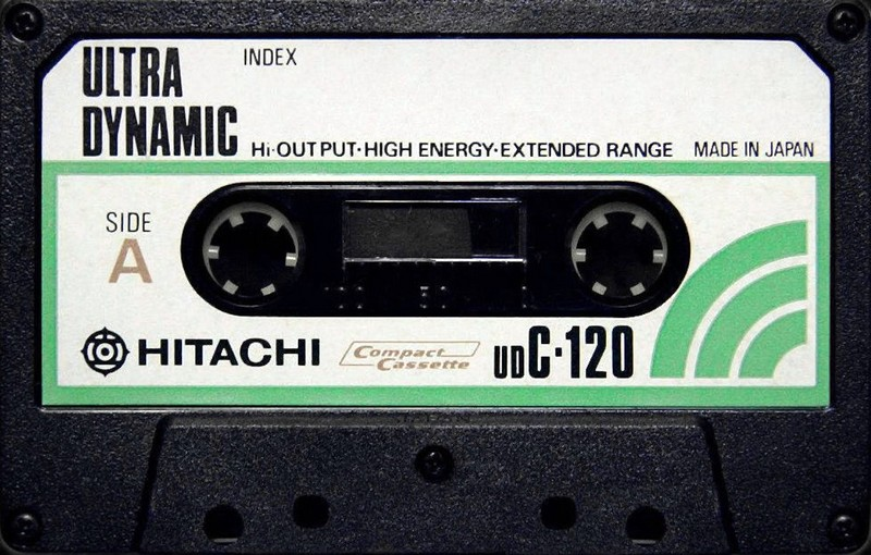Compact Cassette Hitachi UD 120 Type I Normal 1972 Japan
