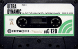 Compact Cassette Hitachi UD 120 Type I Normal 1972 Japan
