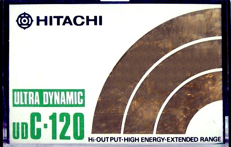 Compact Cassette Hitachi UD 120 Type I Normal 1972 Japan