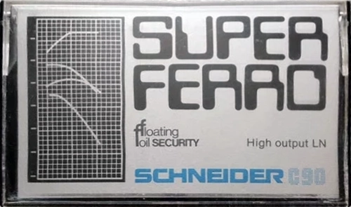 Compact Cassette Schneider 90 Type I Normal 1976 Europe