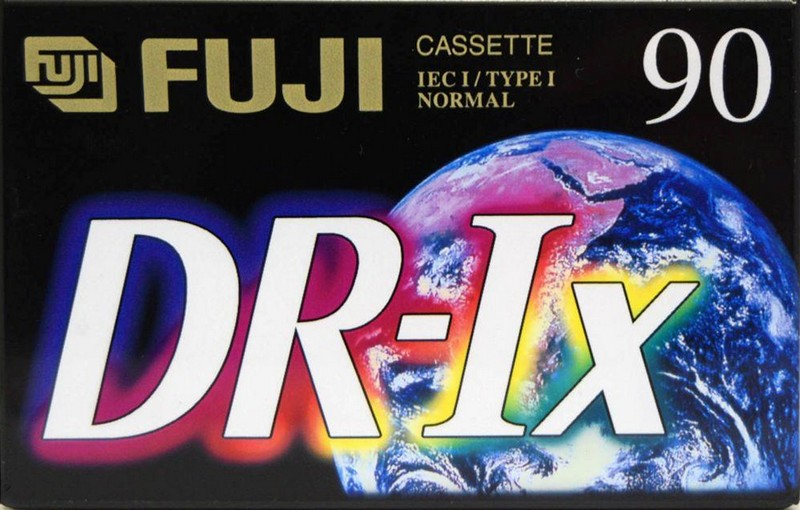 Compact Cassette Fuji DR-Ix 90 Type I Normal 1995 Europe