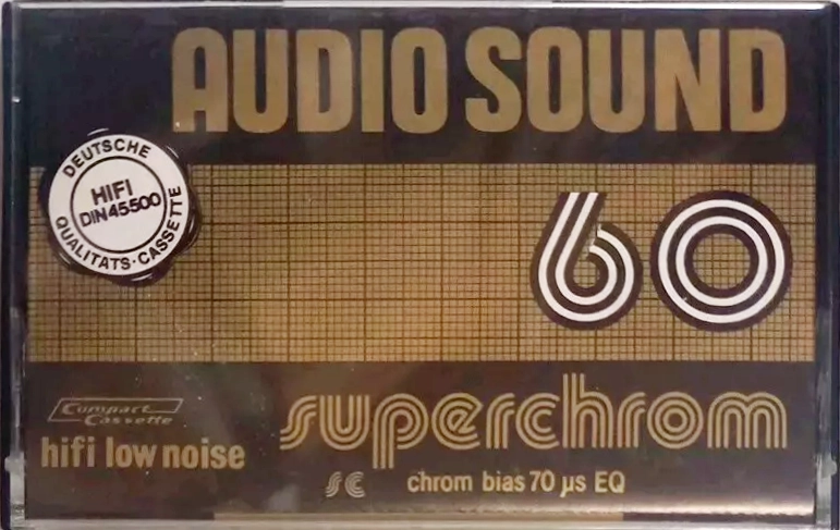 Compact Cassette Audio Sound 60 Type II Chrome Germany