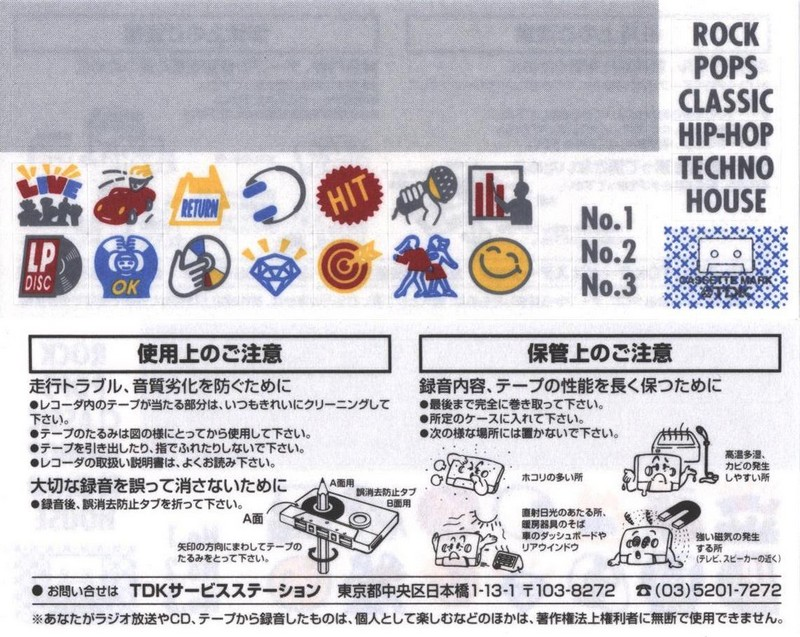 Compact Cassette TDK CDing 2 90 "CD2-90R" Type II Chrome 1998 Japan