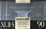 Compact Cassette Maxell XLII-S 90 Type II Chrome 1988 USA