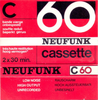 Compact Cassette Neufunk 60 Type I Normal 1978 Germany