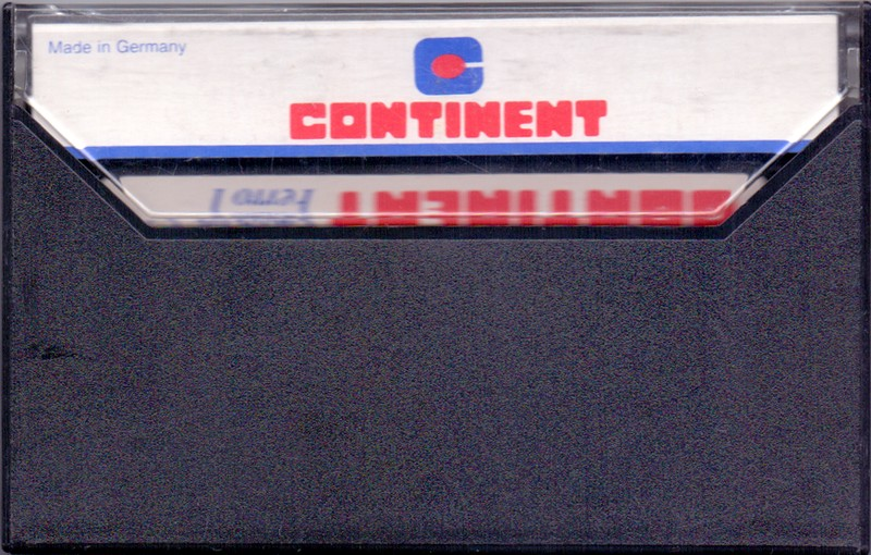 Compact Cassette Continent / Continente 90 Type I Normal 1982 Europe