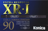 Compact Cassette Konica XR 90 "XR-I" Type I Normal 1990 Europe