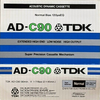 Compact Cassette TDK AD 90 Type I Normal 1979 Europe, USA