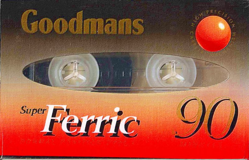 Compact Cassette Goodmans 90 Type I Normal 1993 UK