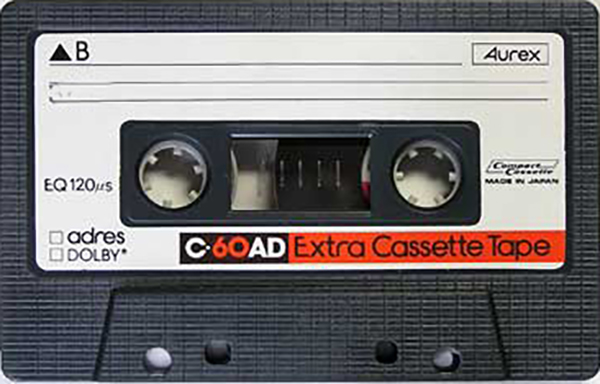 Compact Cassette Aurex AD 60 Type I Normal 1978 Japan