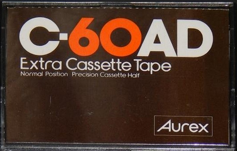 Compact Cassette Aurex AD 60 Type I Normal 1978 Japan
