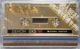 Compact Cassette Denon DX3 50 "NS3" Type I Normal 1981 Japan