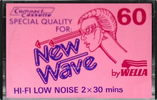 Compact Cassette Wella 60 "New Wave" Type I Normal Hong Kong