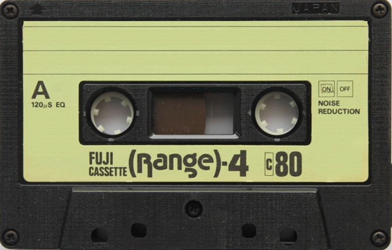 Compact Cassette Fuji Range 4 80 Type I Normal 1977 Japan