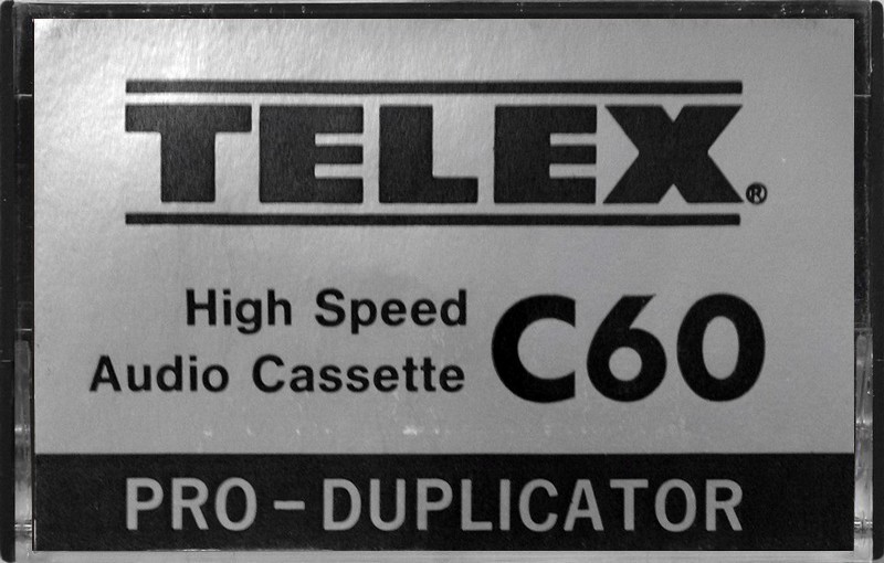 Compact Cassette Audio Telex 60 Type I Normal New Zealand
