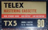 Compact Cassette Telex TX5 90 Type III Ferro Chrome Unknown Country