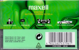 Compact Cassette Maxell UE 60 "UE-60" Type I Normal 1998 Worldwide