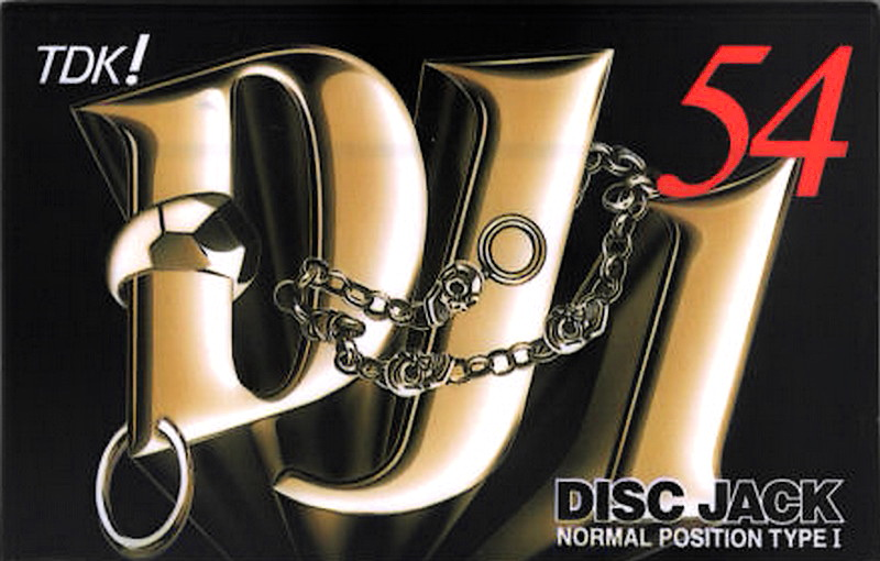 Compact Cassette TDK DJ1 Disc Jack 54 "DJ1-54S" Type I Normal 1997 Japan