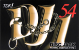 Compact Cassette TDK DJ1 Disc Jack 54 "DJ1-54S" Type I Normal 1997 Japan