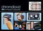Compact Cassette BASF Chromdioxid Super 90 Type II Chrome 1977 Europe