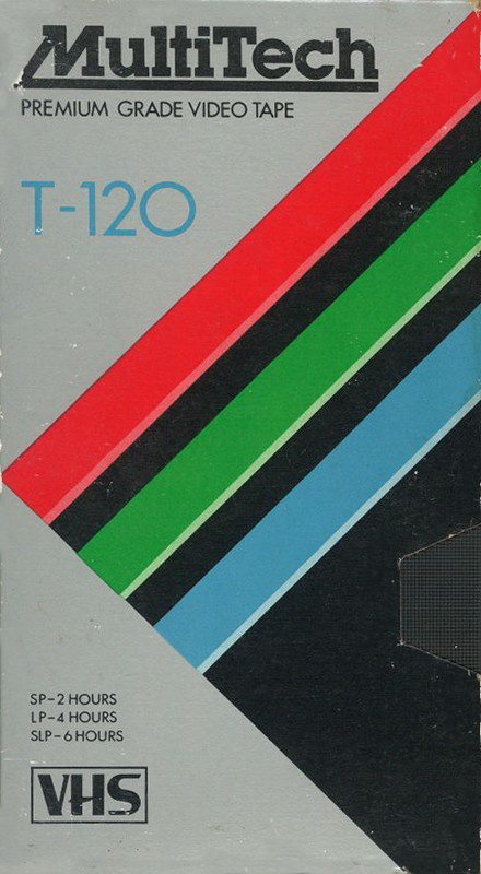 VHS, Video Home System MultiTech 120 Type I Normal Europe