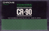 Compact Cassette Toshiba 60 Type II Chrome 1975 Japan
