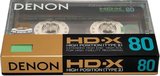 Compact Cassette Denon HD-X 80 Type II Chrome 1987 Japan