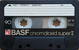Compact Cassette BASF Chromdioxid Super II 90 Type II Chrome 1979 Europe