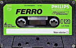 Compact Cassette Philips Ferro 120 Type I Normal 1978 Europe