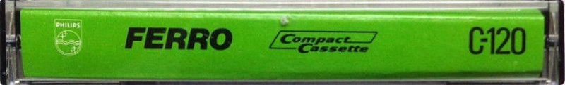 Compact Cassette Philips Ferro 120 Type I Normal 1978 Europe