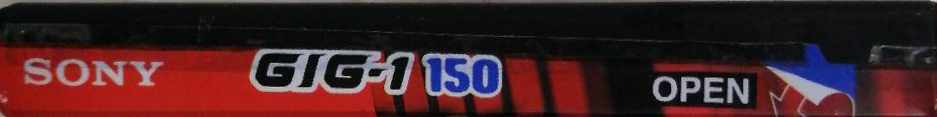 Compact Cassette Sony GIG-1 150 "C-150GIG1A" Type I Normal 1996 Japan