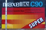 Compact Cassette Maxell LN Super 90 Type I Normal 1975 Worldwide