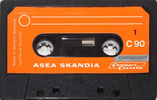Compact Cassette Asea Skandia 90 Type II Chrome 1976 Germany