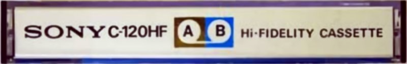 Compact Cassette Sony 120 Type I Normal 1970 Japan