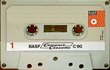 Compact Cassette BASF 90 Type I Normal 1968 Japan