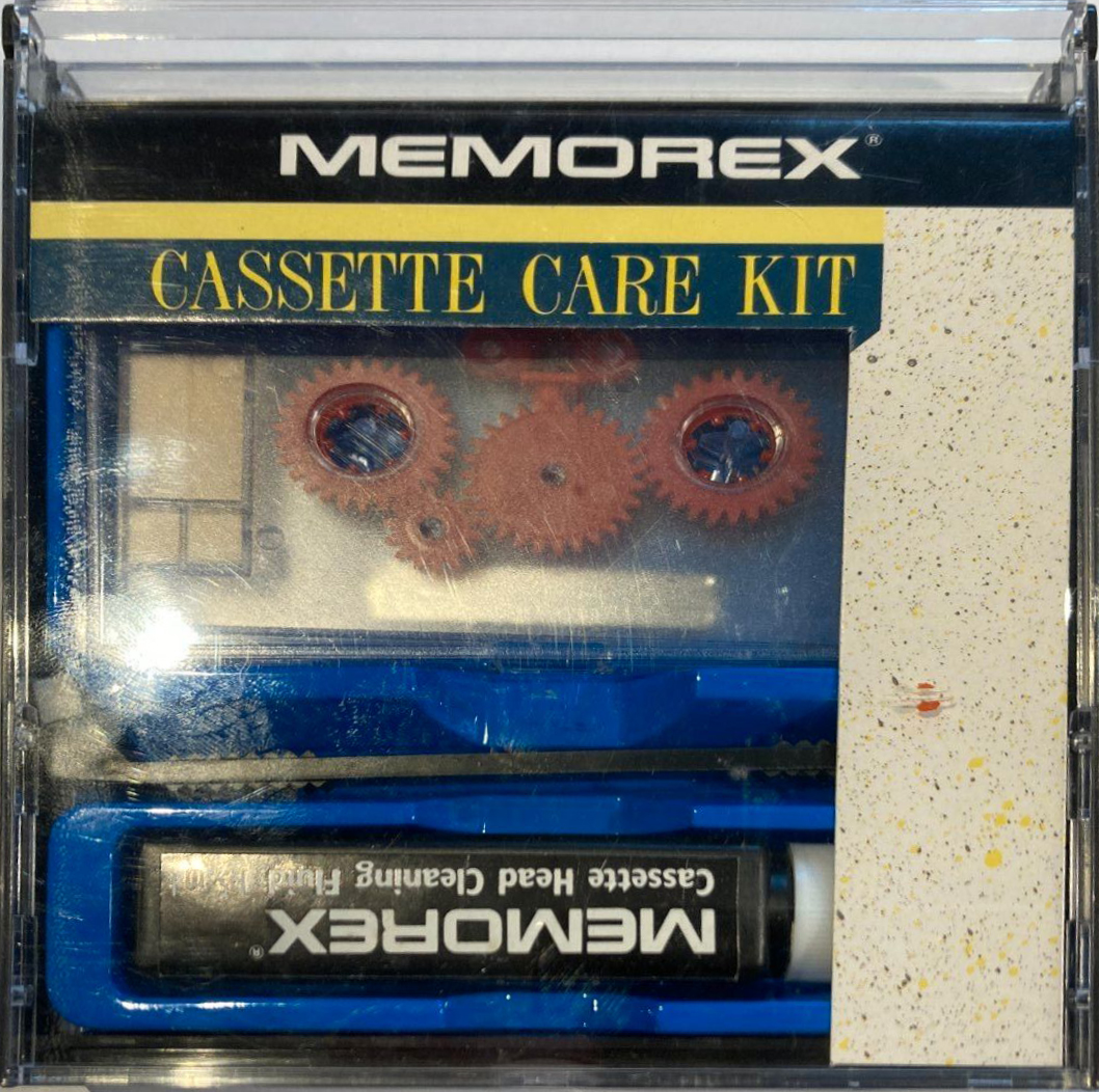 Compact Cassette Memorex "06510" Cleaning Cassette Europe