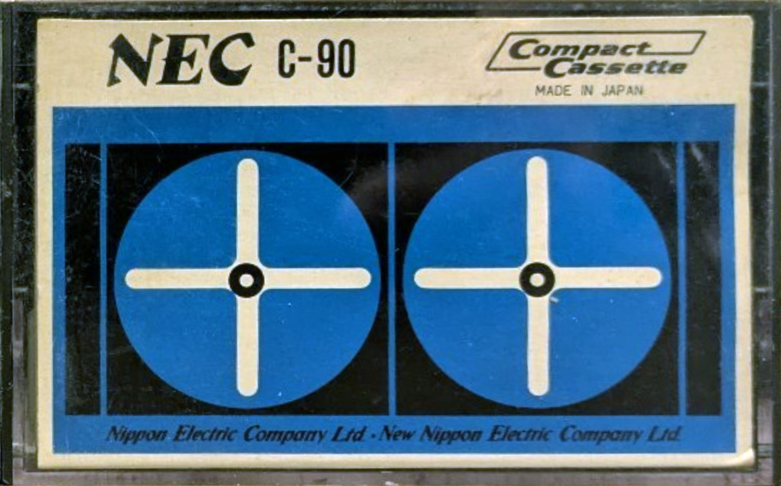 Compact Cassette NEC 90 Type I Normal 1972 Europe