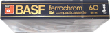 Compact Cassette BASF Ferrochrom 60 Type III Ferro Chrome 1977 Europe