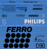 Compact Cassette Philips Ferro 90 Type I Normal 1978 Europe
