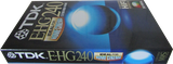 VHS, Video Home System TDK E-HG 240 "E-240EHGEH" Type I Normal 1994 Australia, Europe
